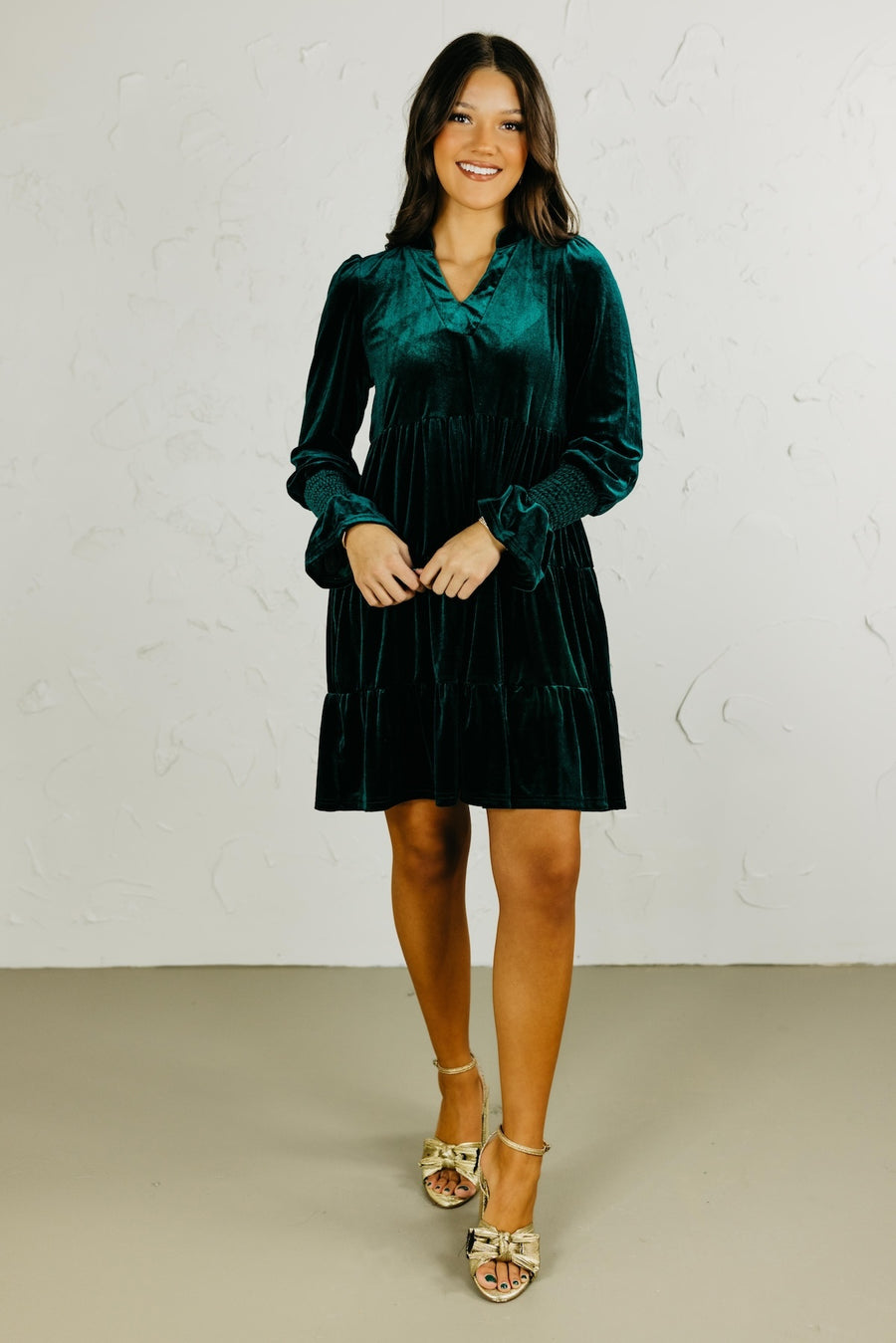 The Timmy Velvet Mini Dress