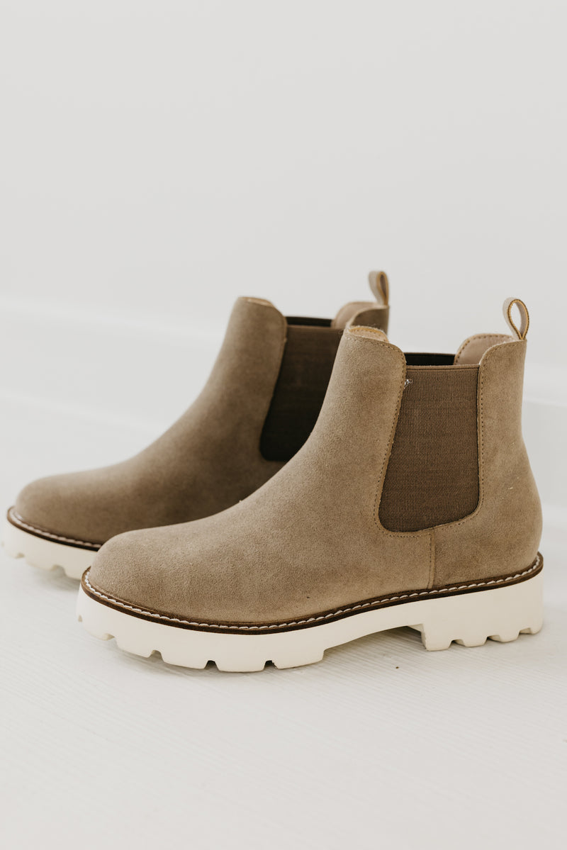 The Gianna Bootie | Taupe