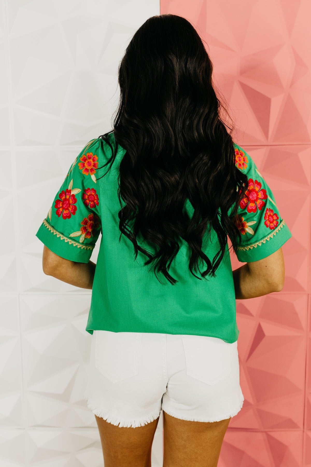 The Miles Floral Embroidered Top