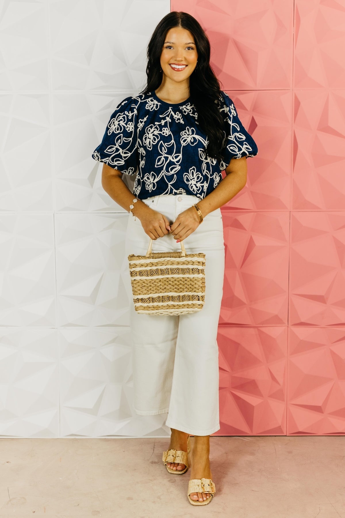 The Carl Floral Embroidered Top