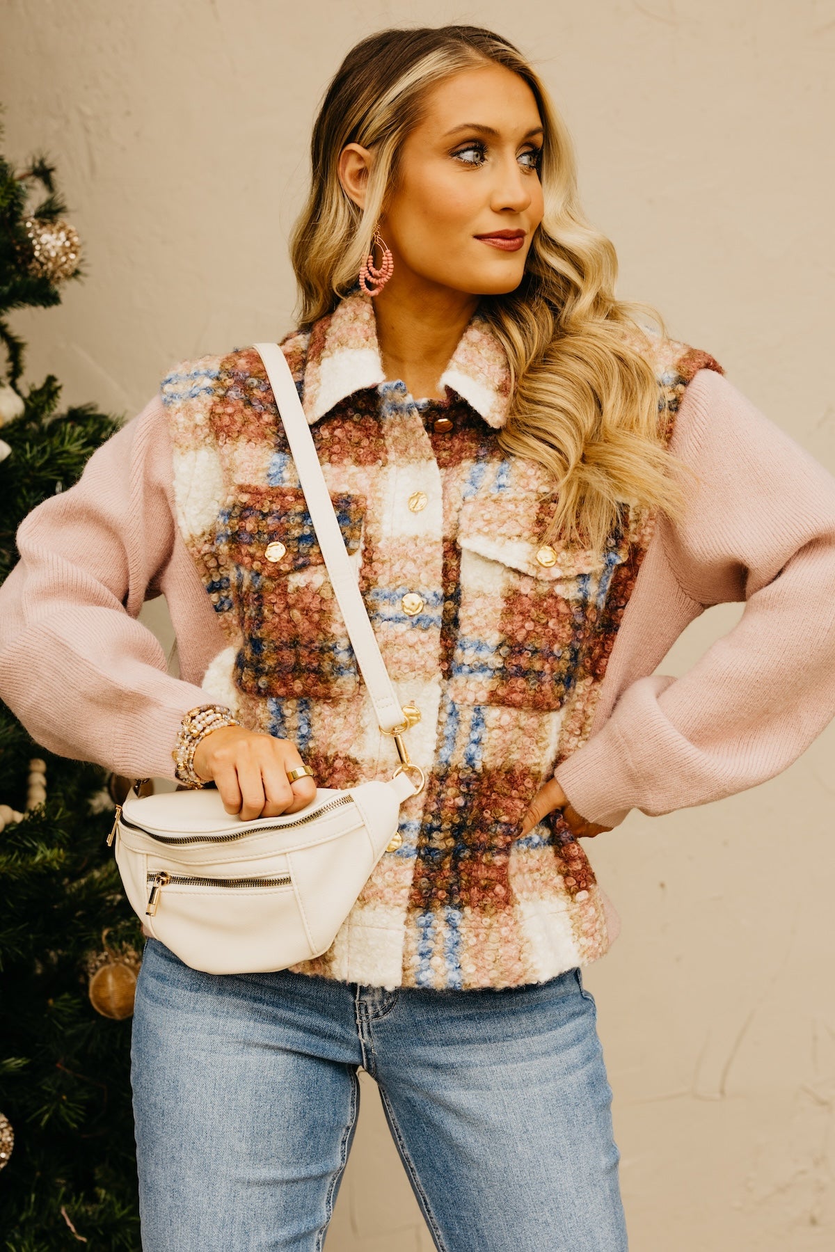 The Peyton Mixed Media Jacket
