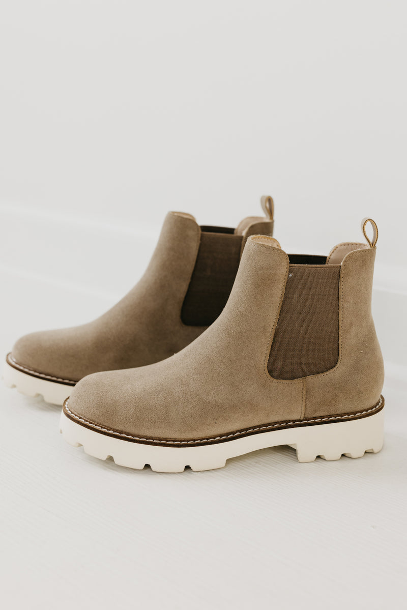 The Gianna Bootie | Taupe