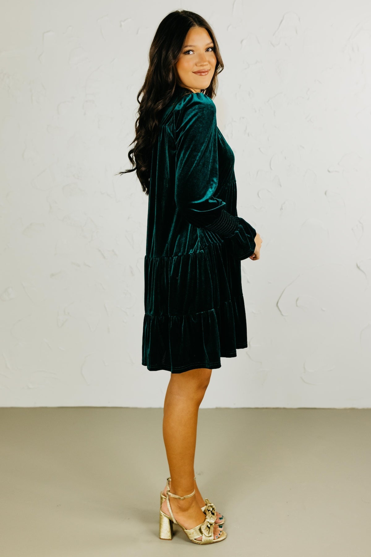 The Timmy Velvet Mini Dress