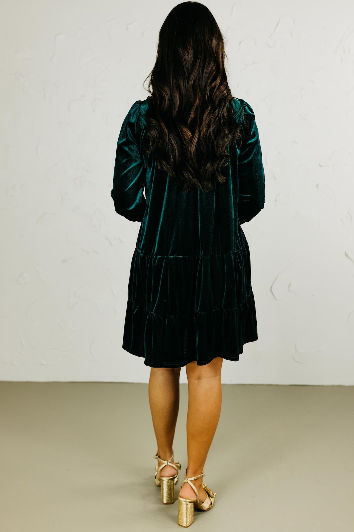 The Timmy Velvet Mini Dress