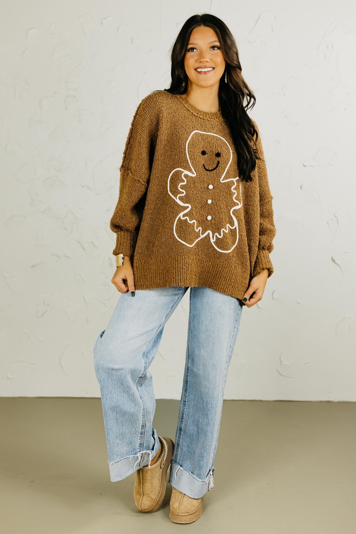 The Gingy Gingerbread Man Sweater
