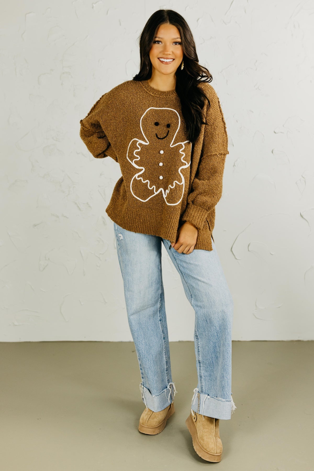 The Gingy Gingerbread Man Sweater