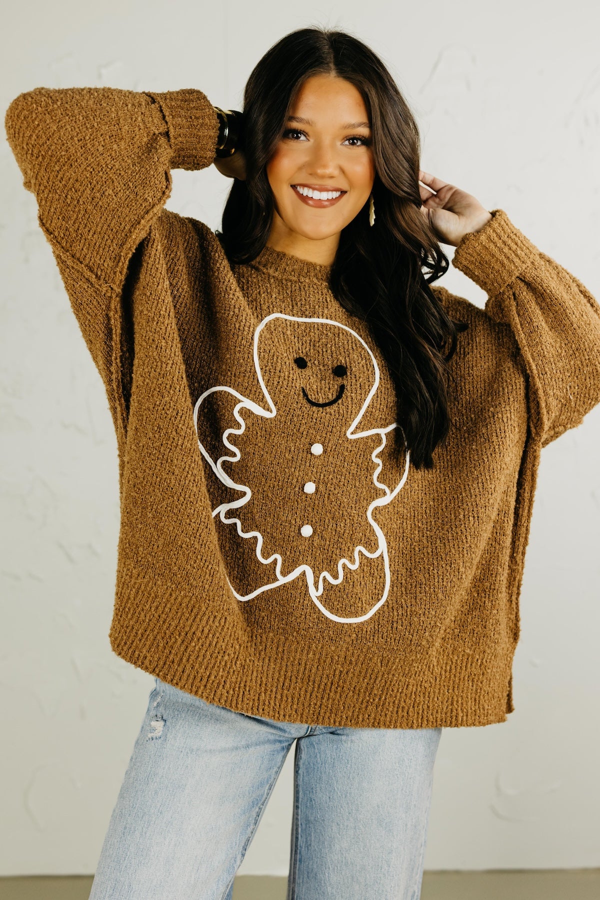 The Gingy Gingerbread Man Sweater
