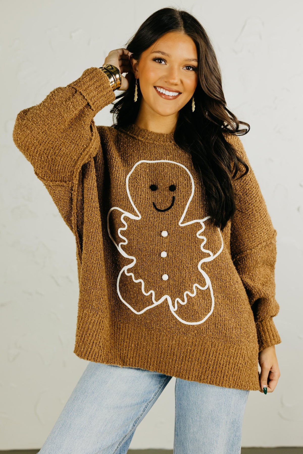 The Gingy Gingerbread Man Sweater