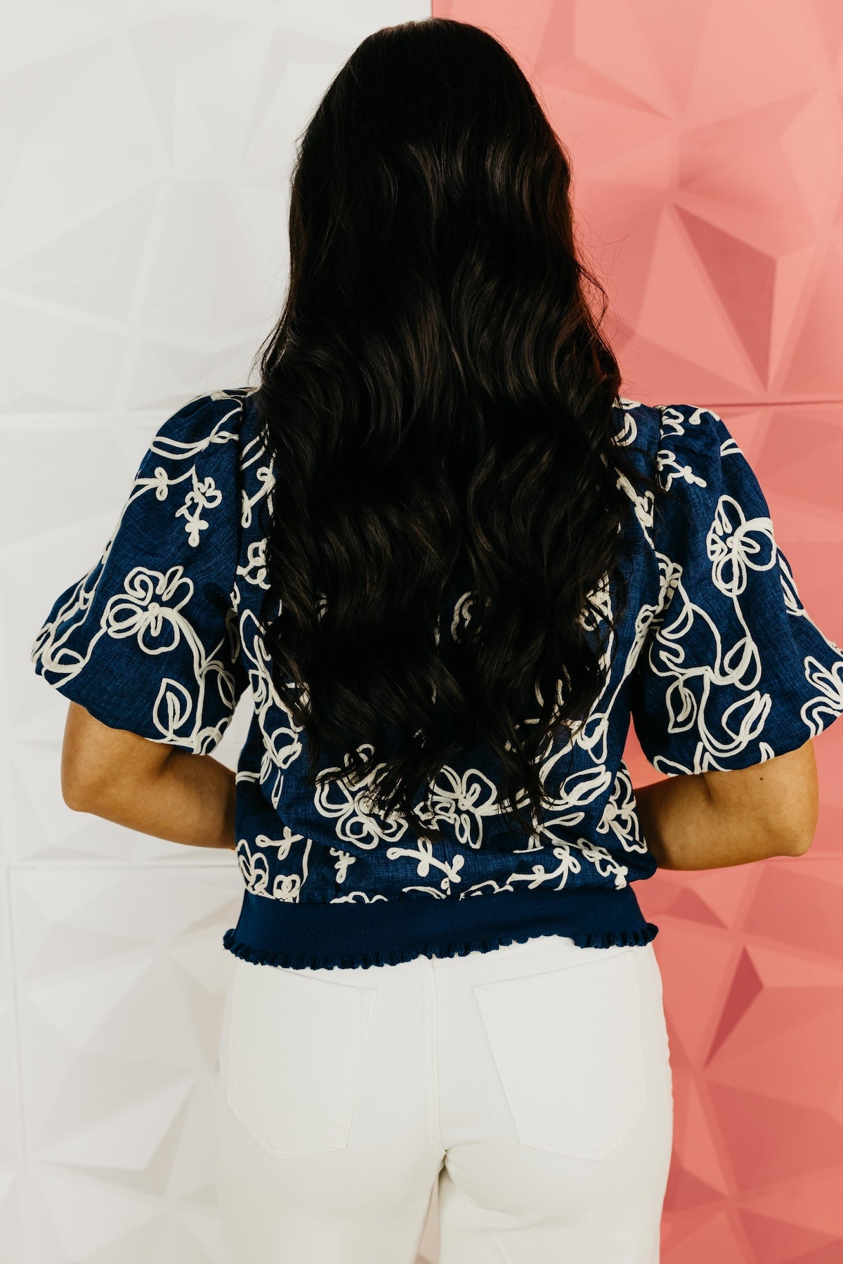 The Carl Floral Embroidered Top