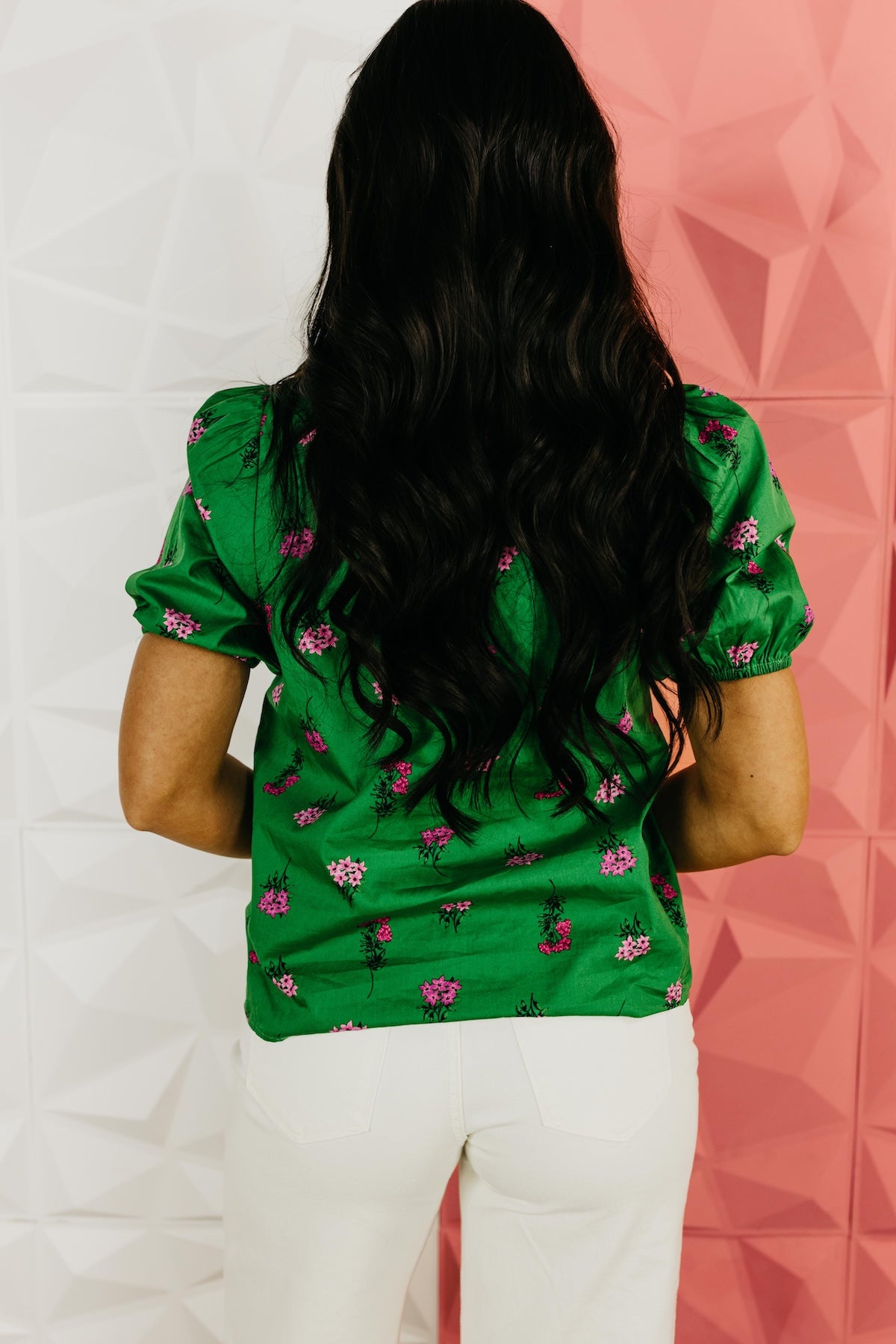 The Elias Floral Poplin Top