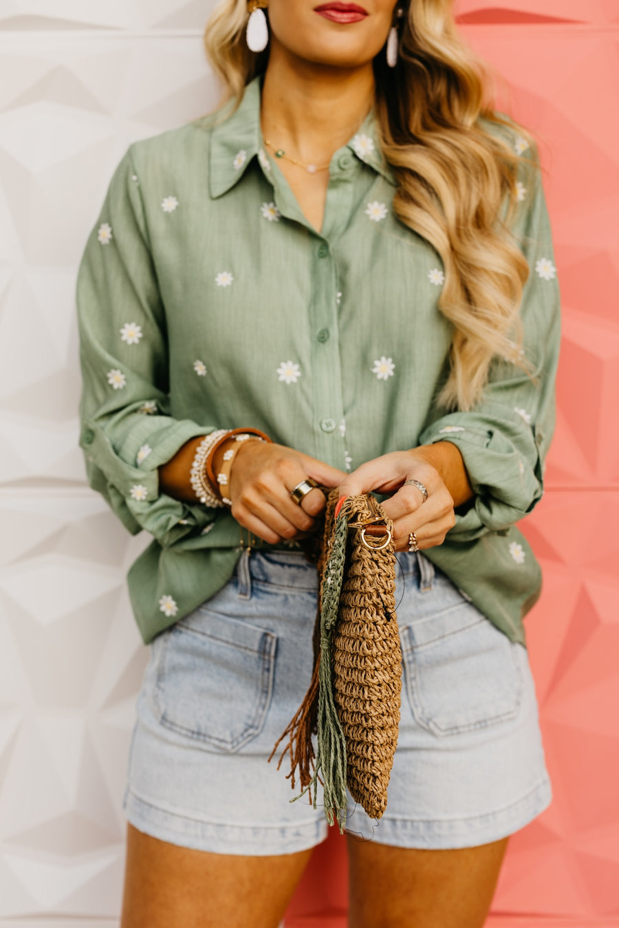 The Eliza Braided Fringe Handbag