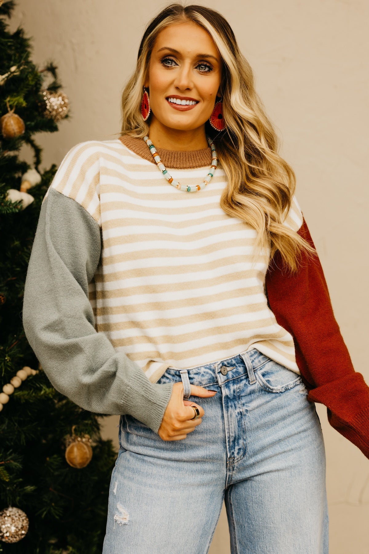 Wishlist | The Jace Color Block Stripe Sweater