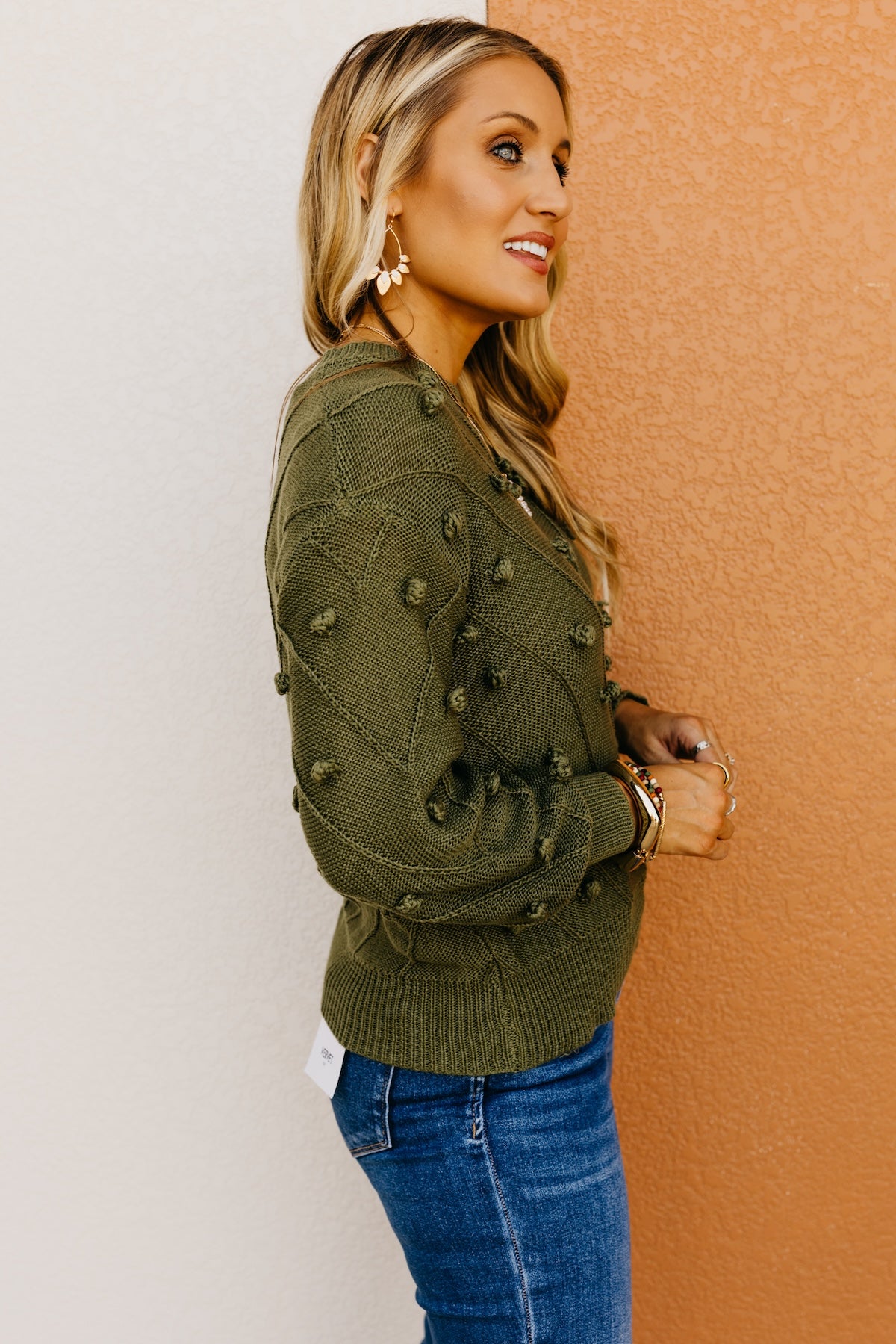 The Evalyn Pom Detail Sweater