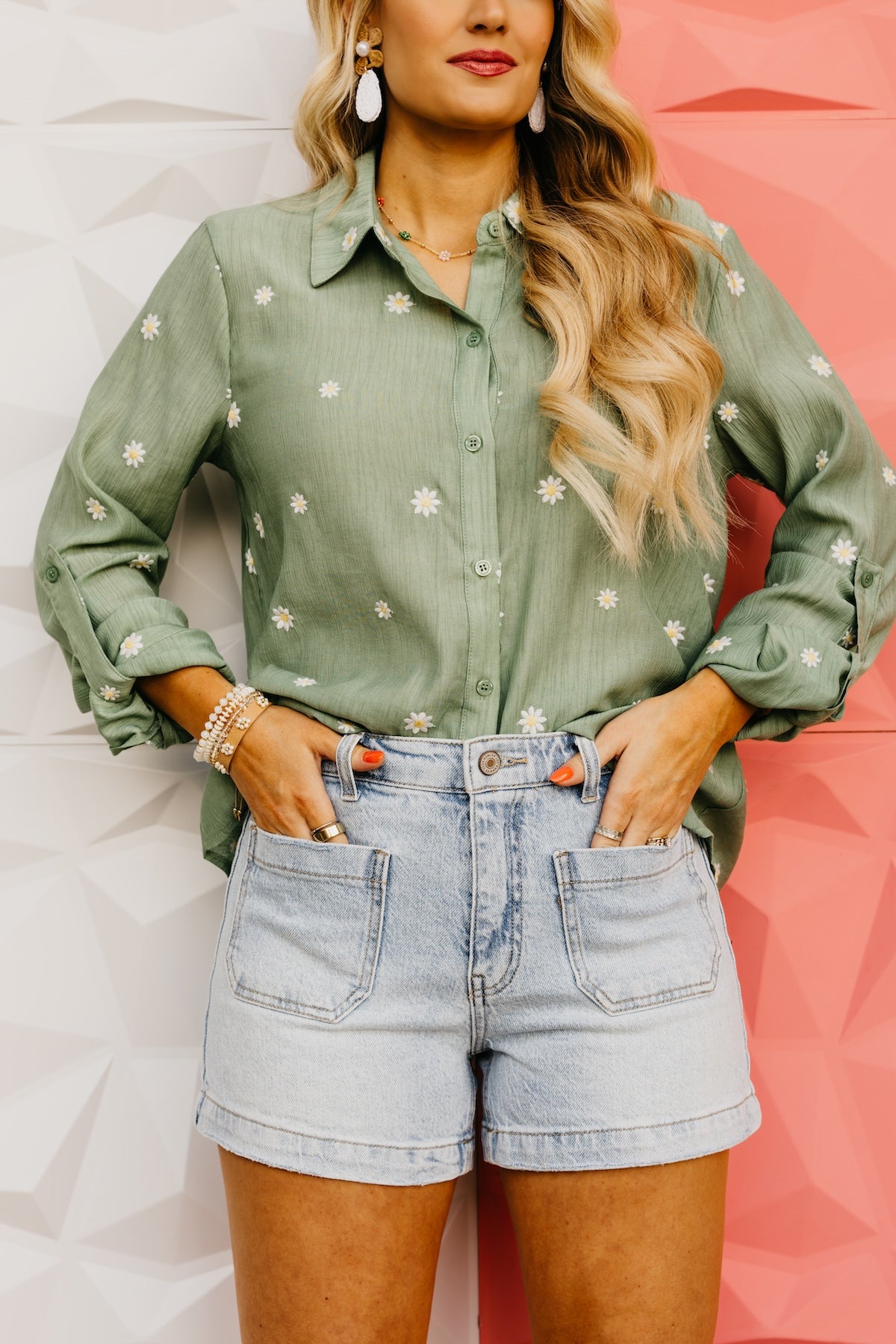 Kan Can Denim | A-Line Trouser Denim Shorts