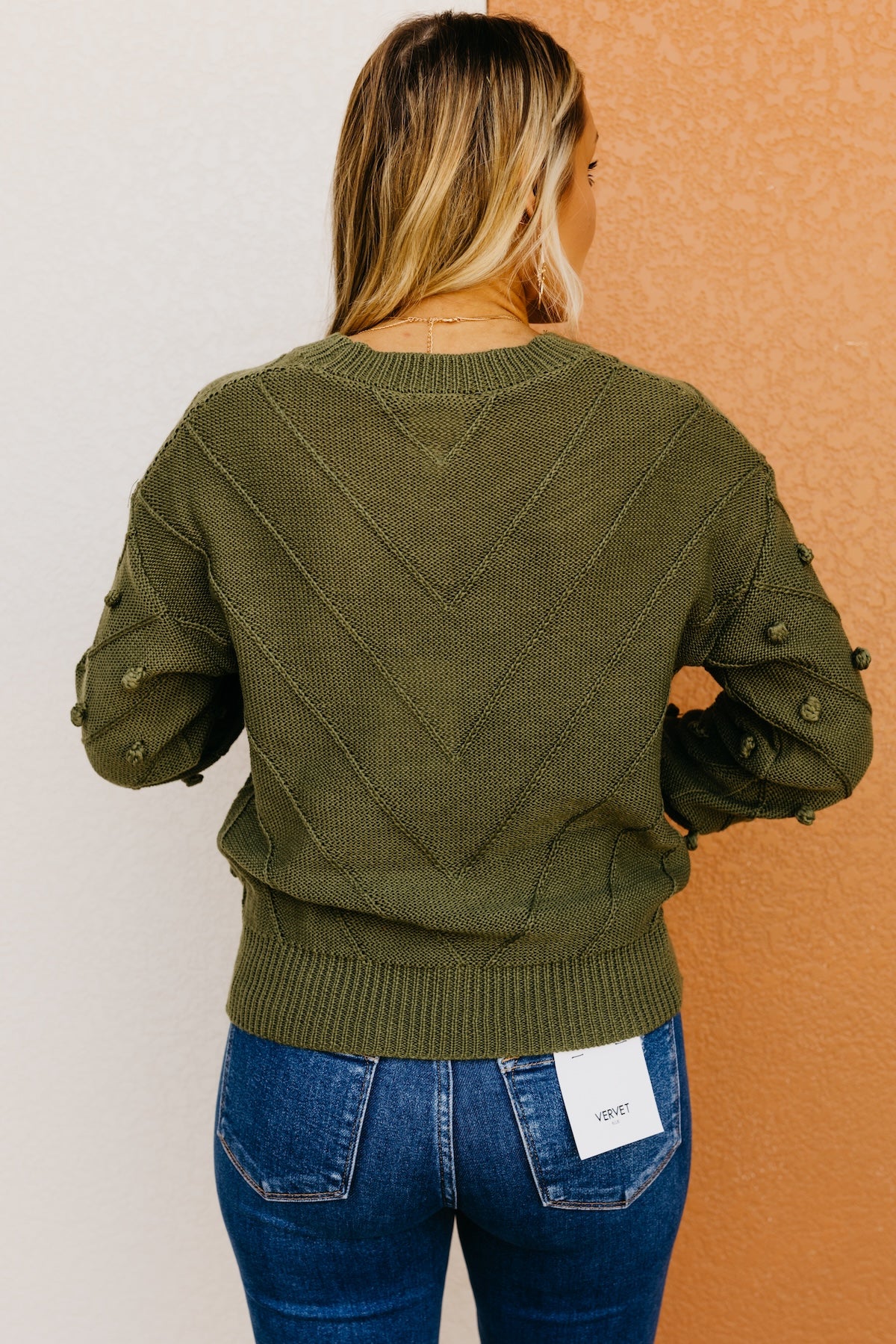 The Evalyn Pom Detail Sweater