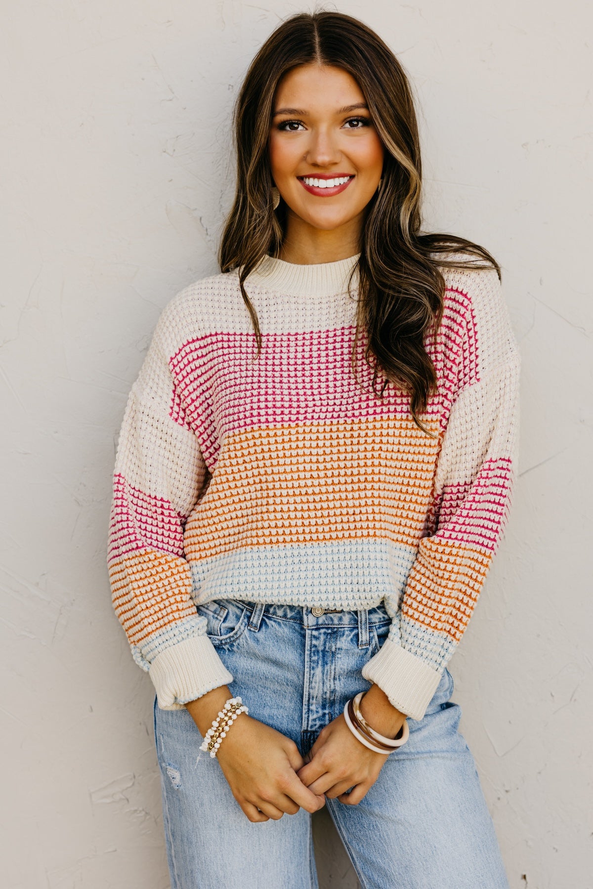 The Maliah Color Block Sweater