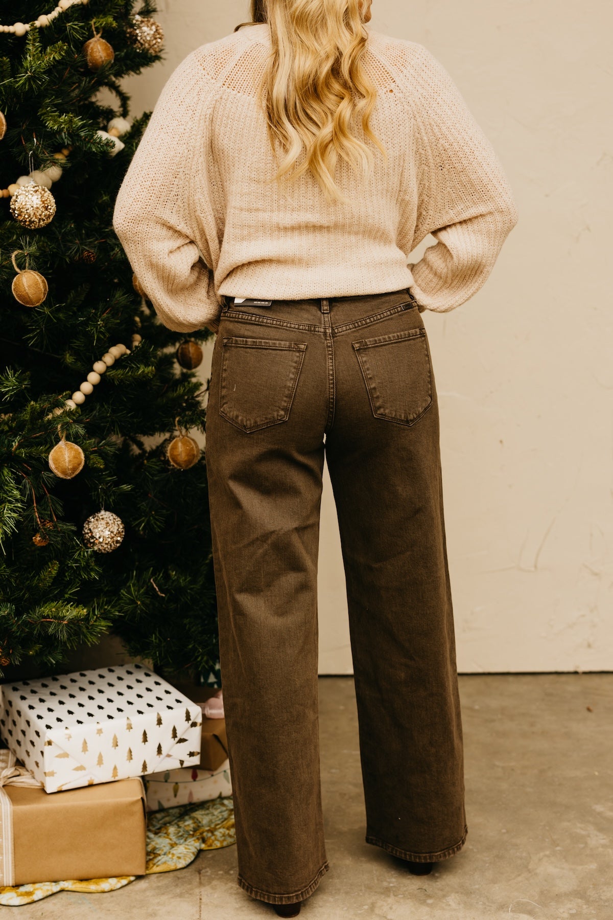 Kan Can Denim | High Rise Wide Leg Denim - KC7456CO