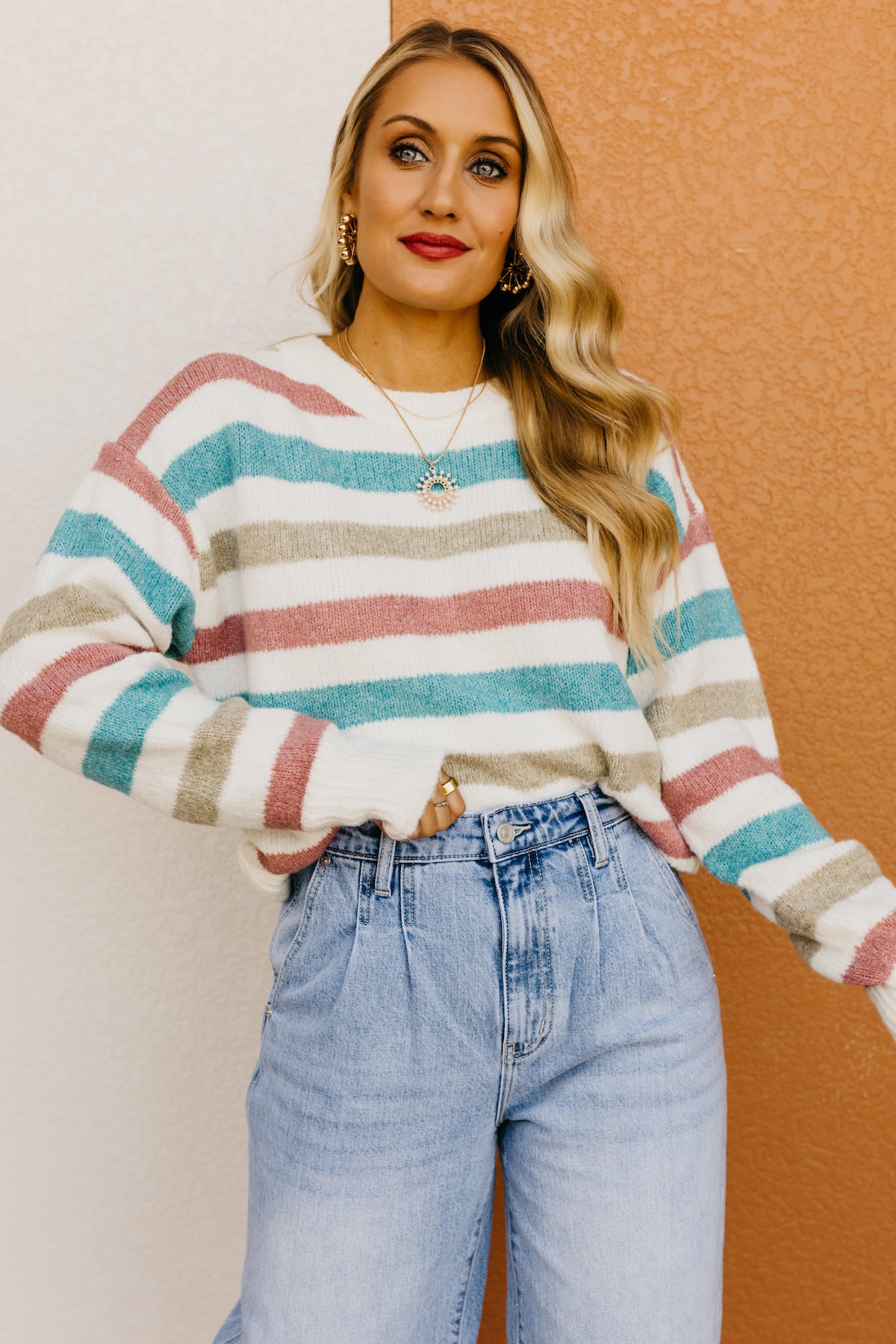 The Luella Striped Sweater