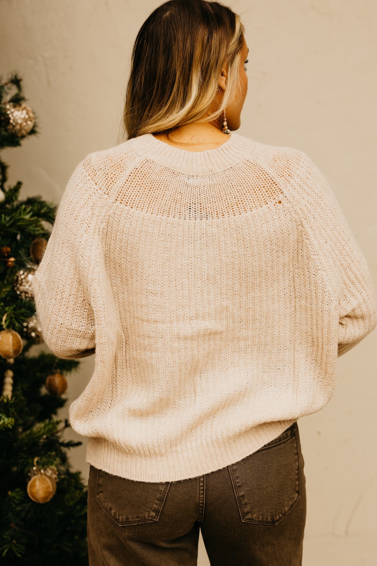 Fate | The Roman Open Knit Sweater