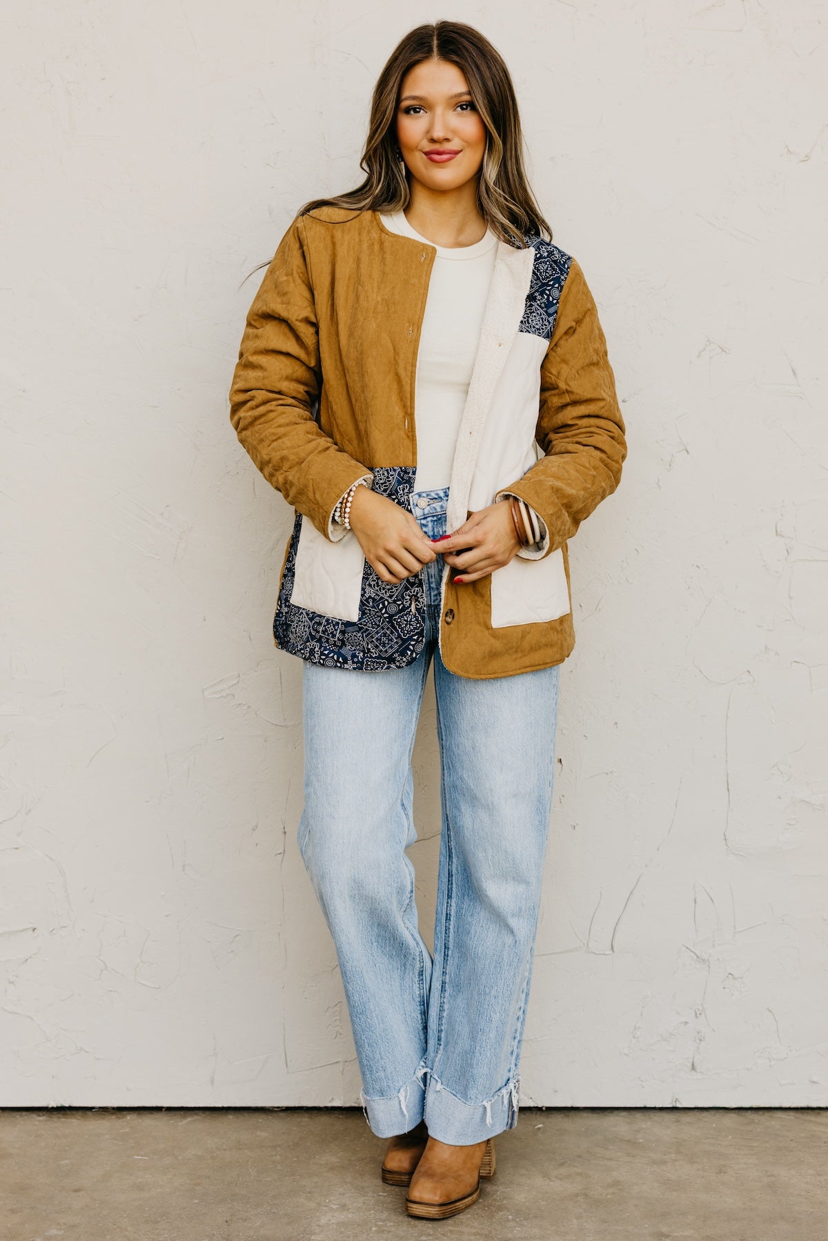 The Wynn Bandana Contrast Jacket