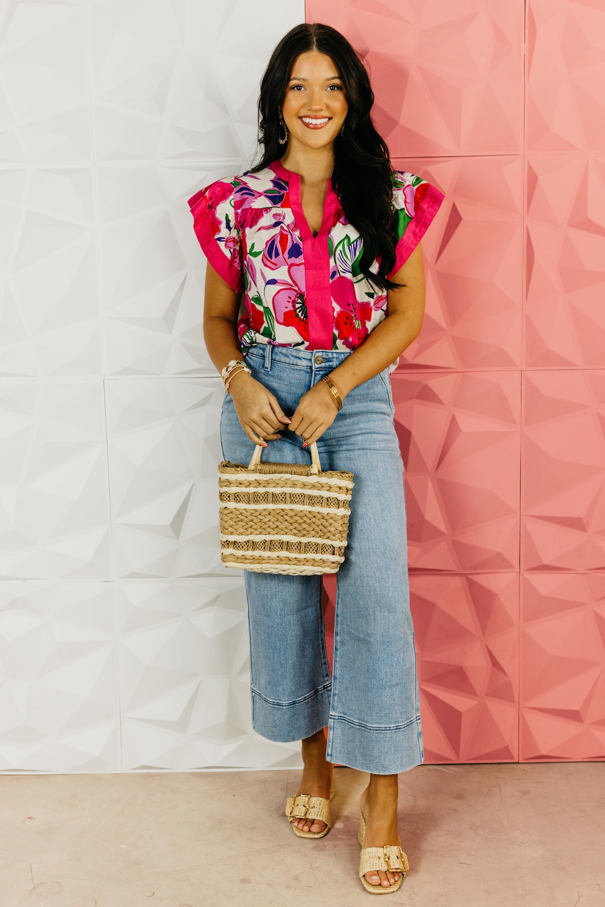 The Weston Flutter Sleeve Top