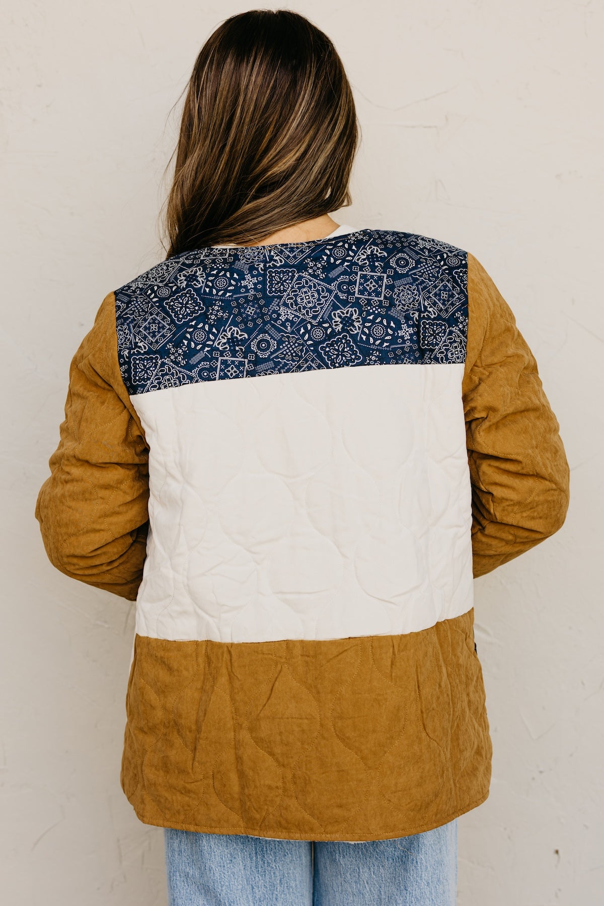 The Wynn Bandana Contrast Jacket