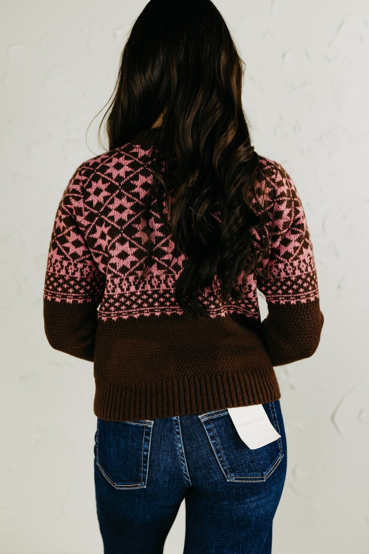 The Camila Geo Print Sweater