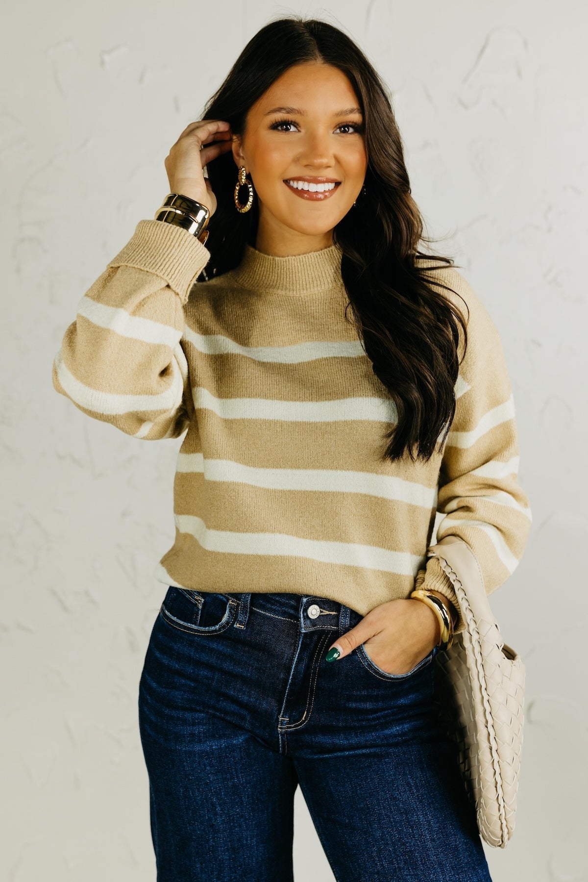 The Riyah Striped Sweater