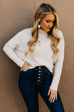 The Jordan Mock Neck Sweater