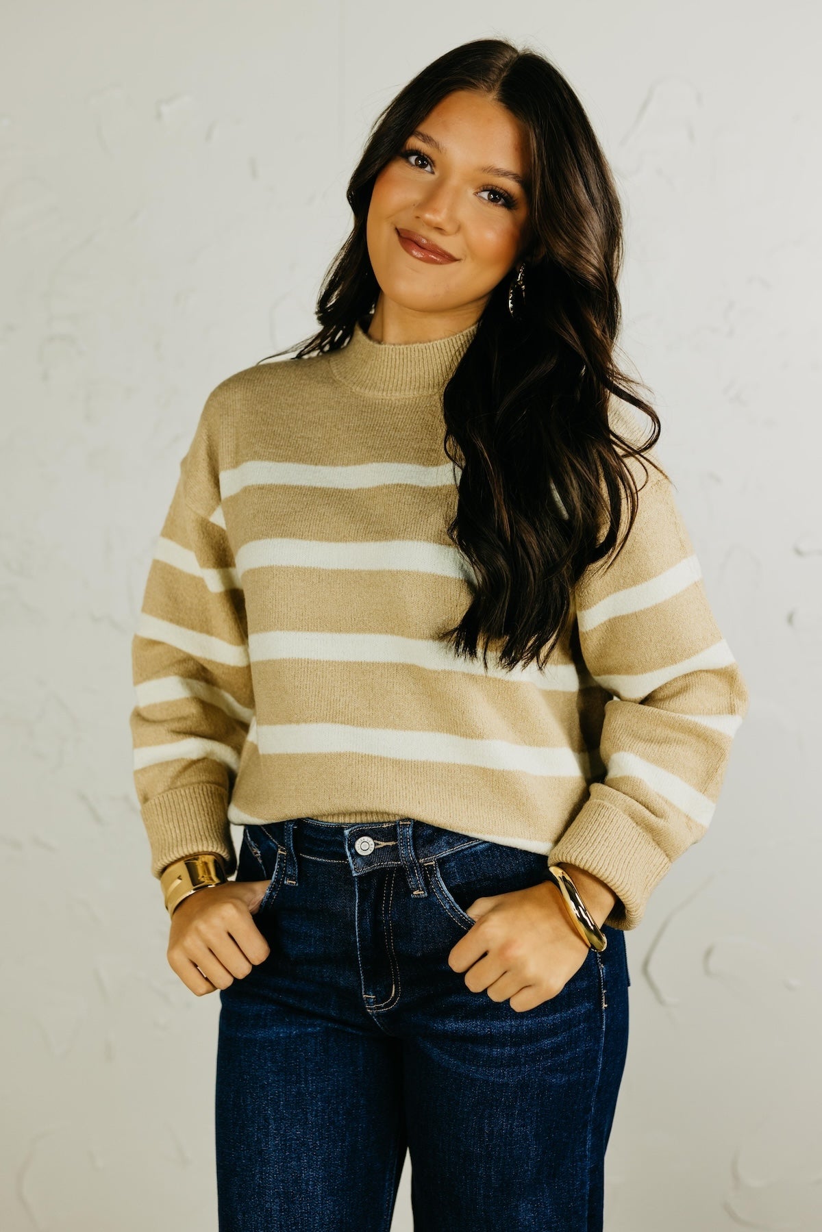 The Riyah Striped Sweater