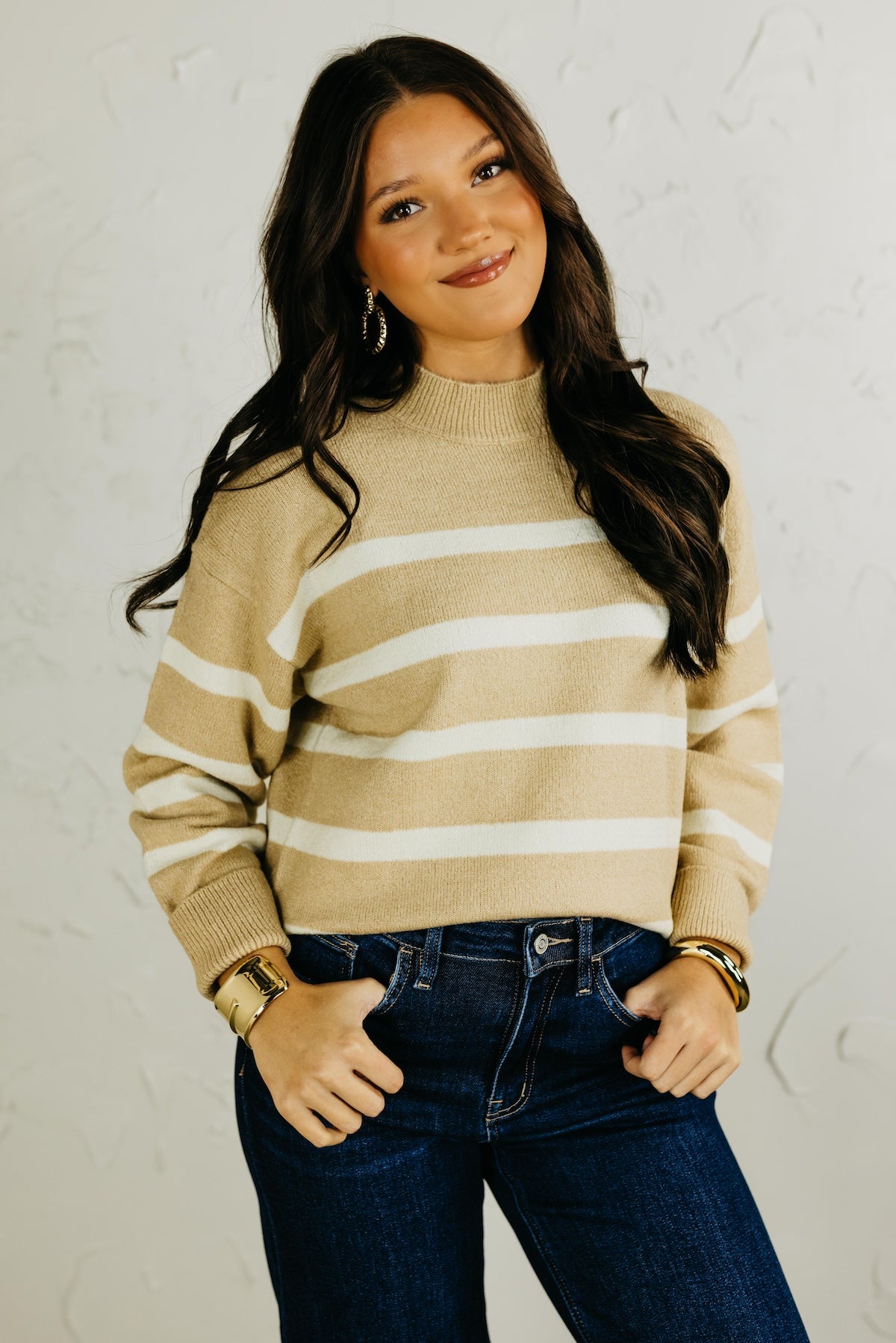 The Riyah Striped Sweater