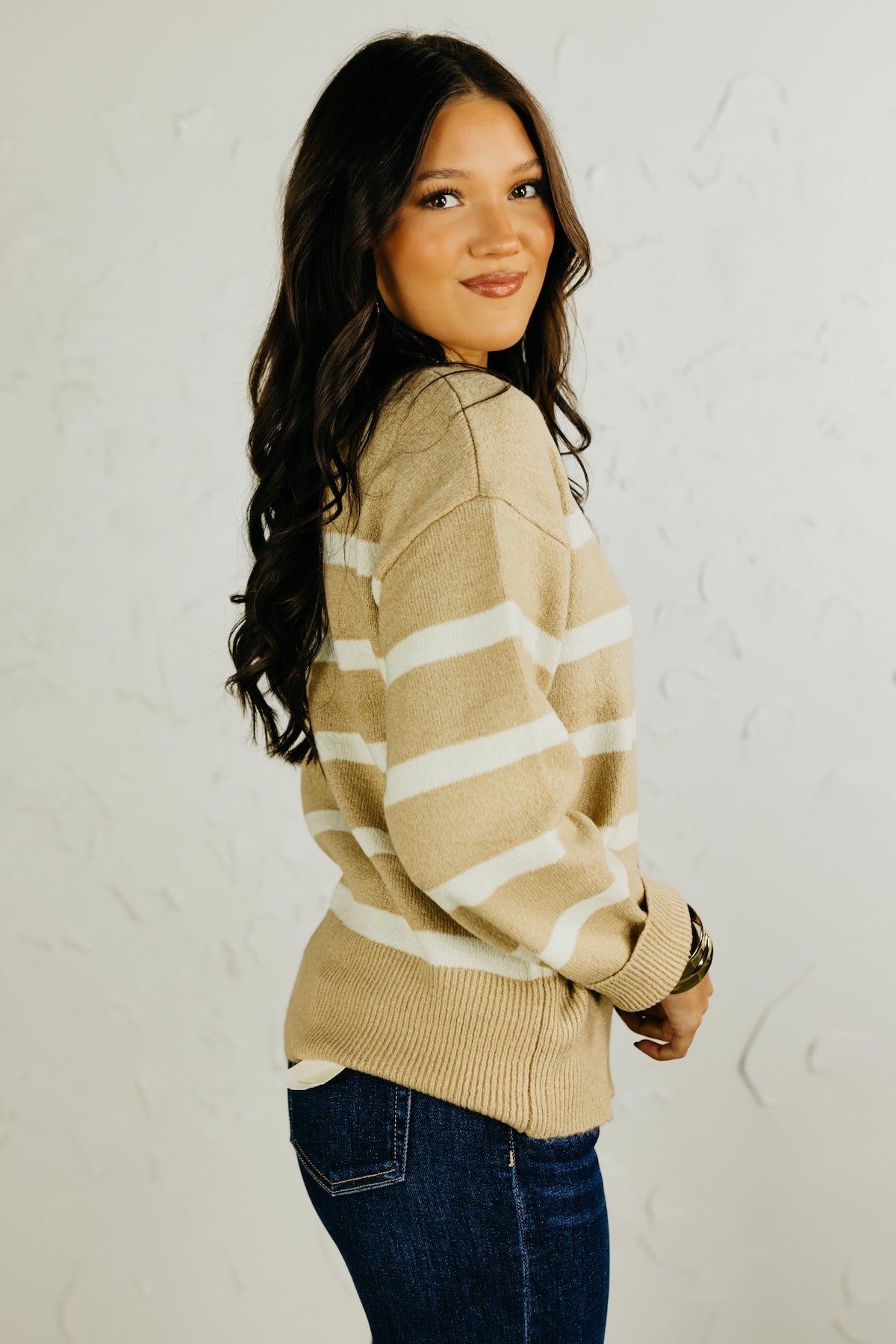 The Riyah Striped Sweater