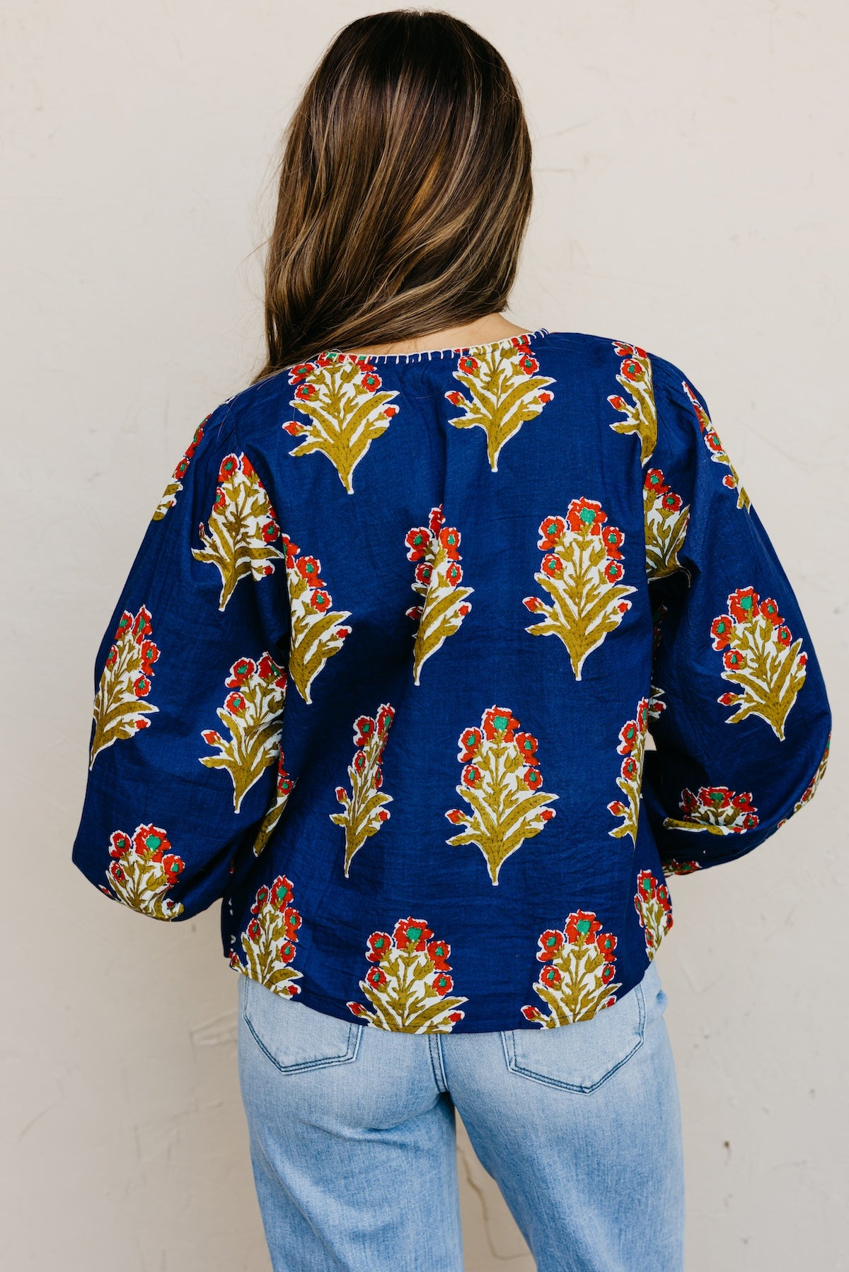 The Webster Floral Woven Blouse