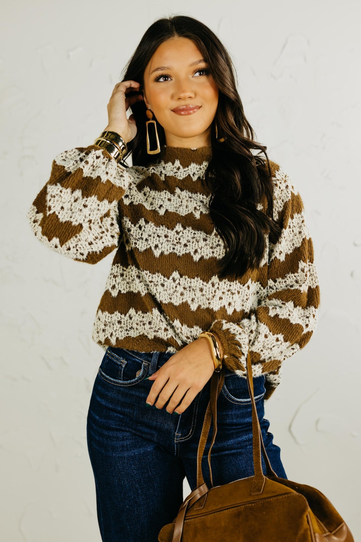 The Destyn Jacquard Top