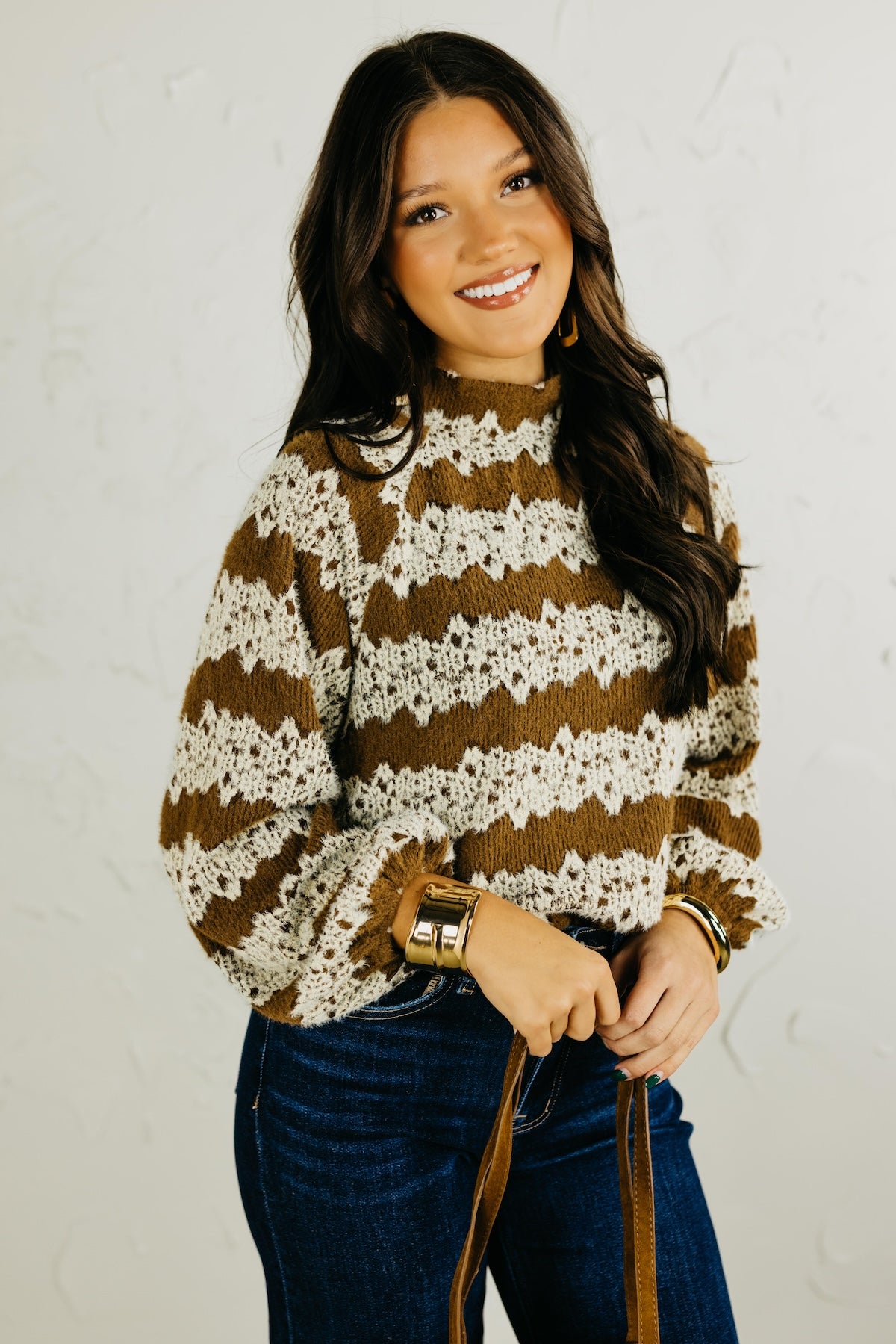 The Destyn Jacquard Top