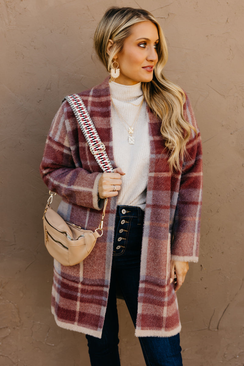 The Belen Plaid Cardigan