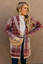 The Belen Plaid Cardigan