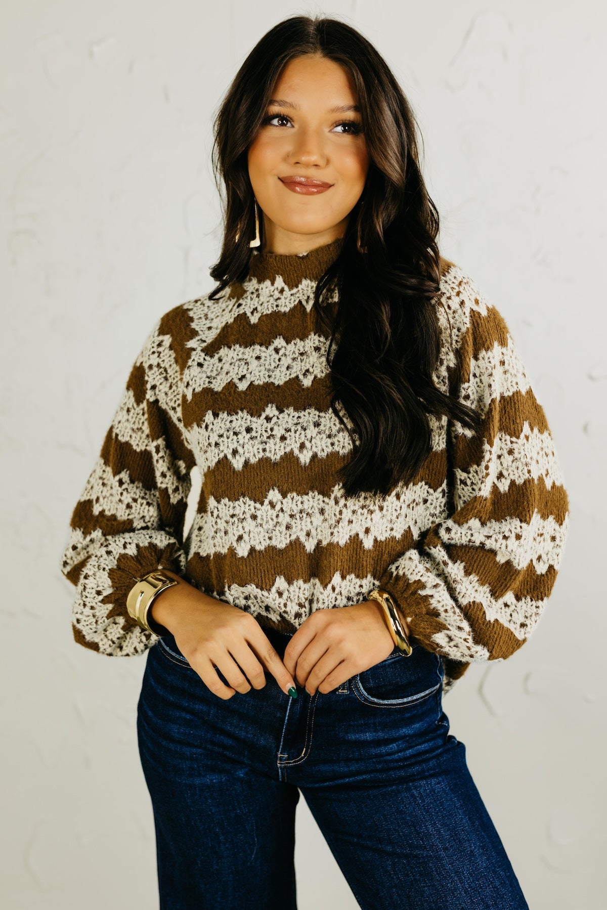 The Destyn Jacquard Top