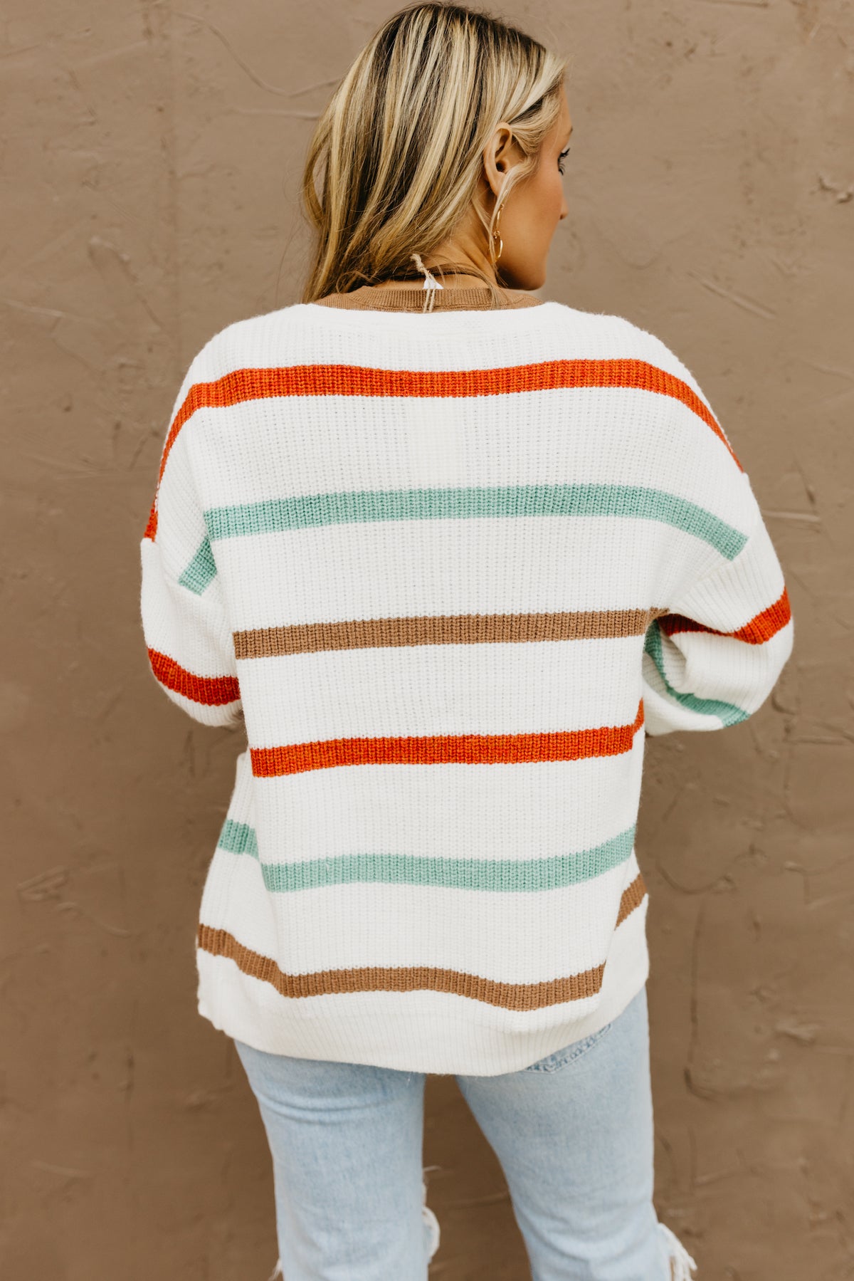 The Tamira Striped Pocket Cardigan  - FINAL SALE