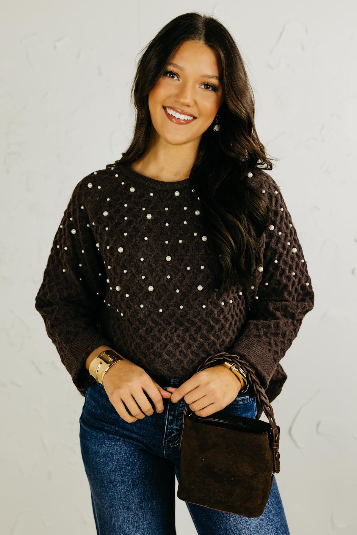 The London Pearl Pullover Sweater