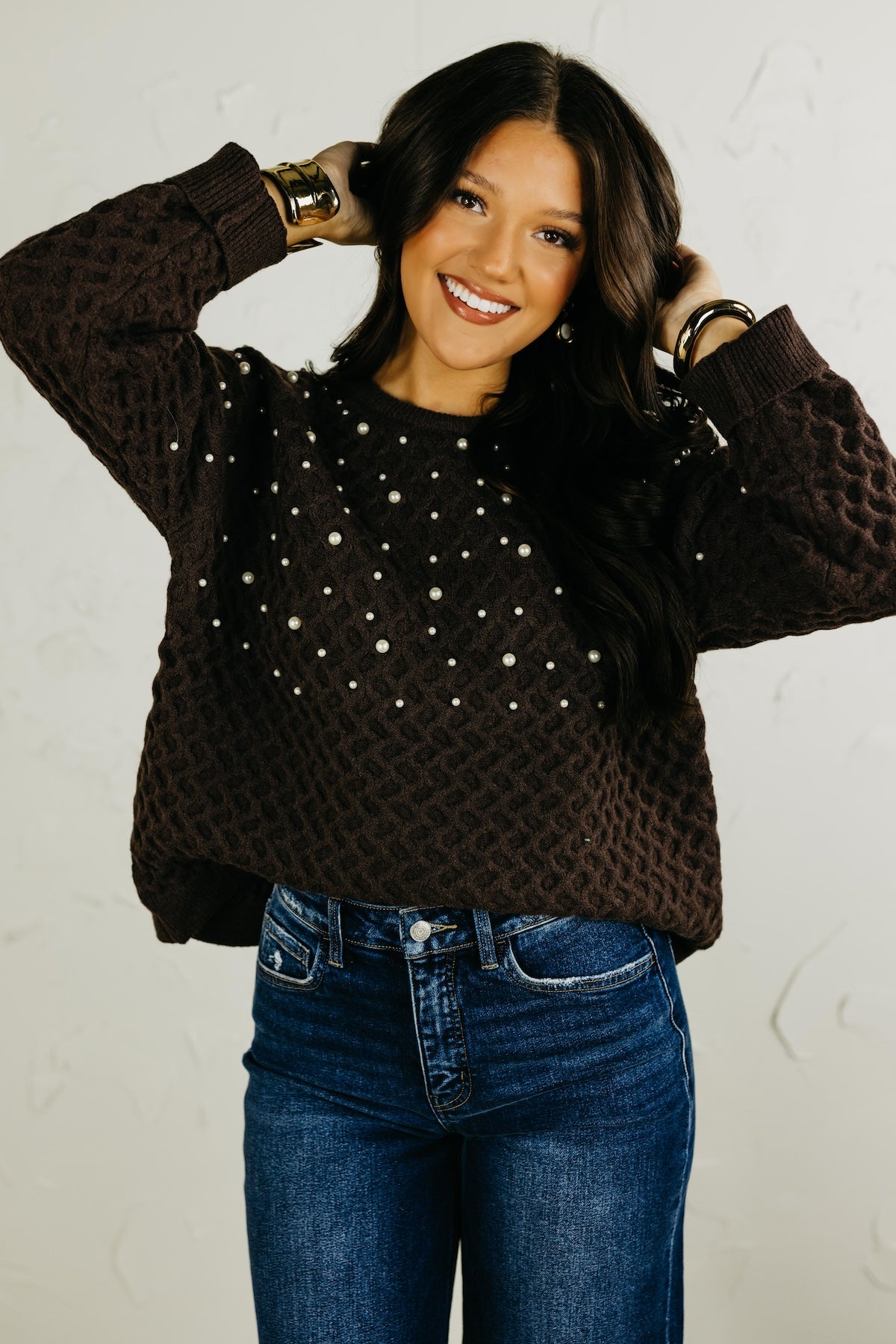 The London Pearl Pullover Sweater