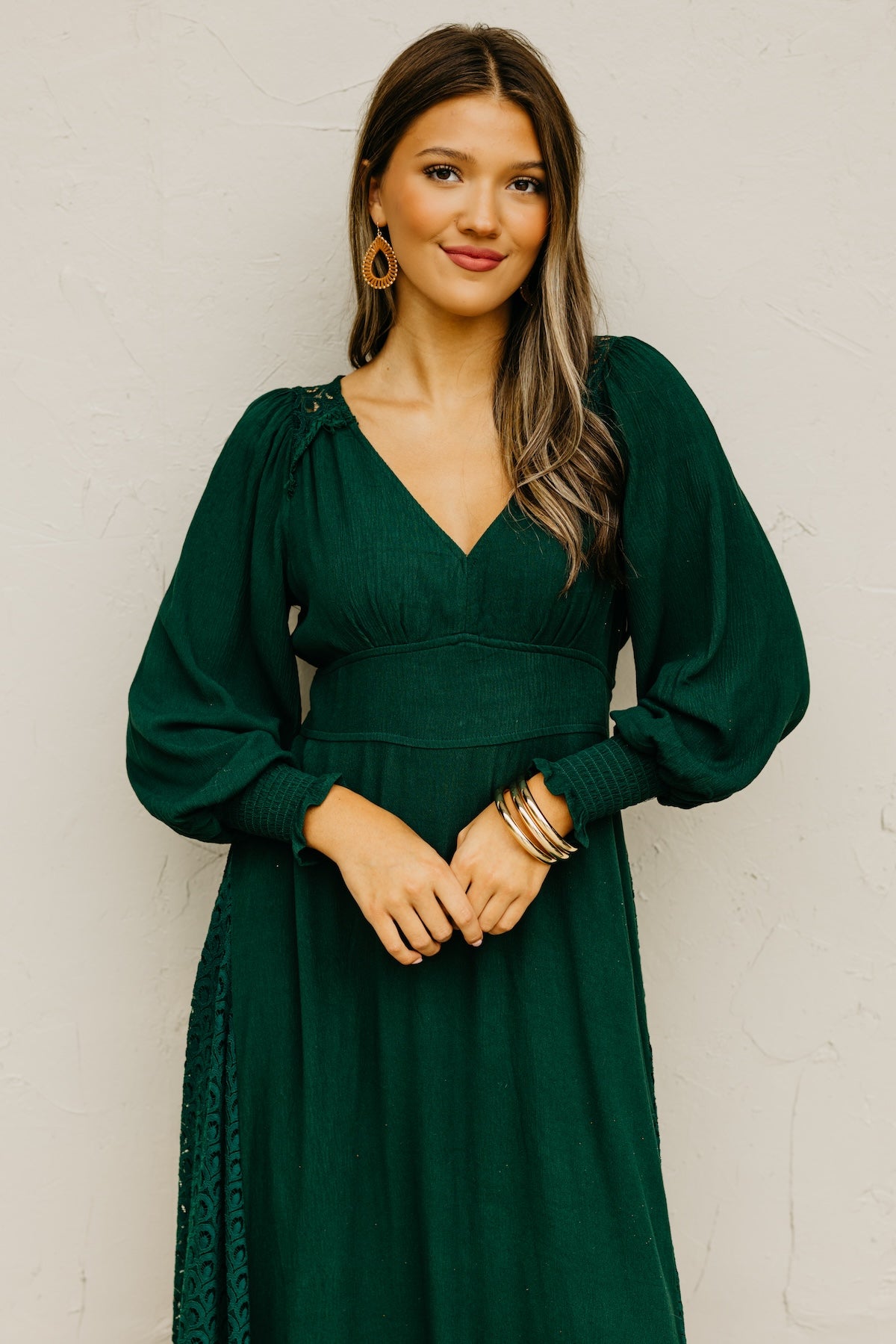 The Arian Lace Panel Maxi Dress | MOD Boutique