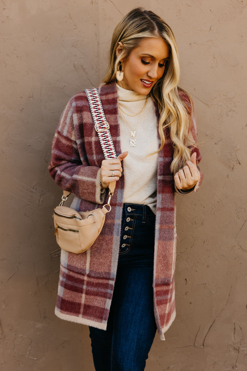 The Belen Plaid Cardigan
