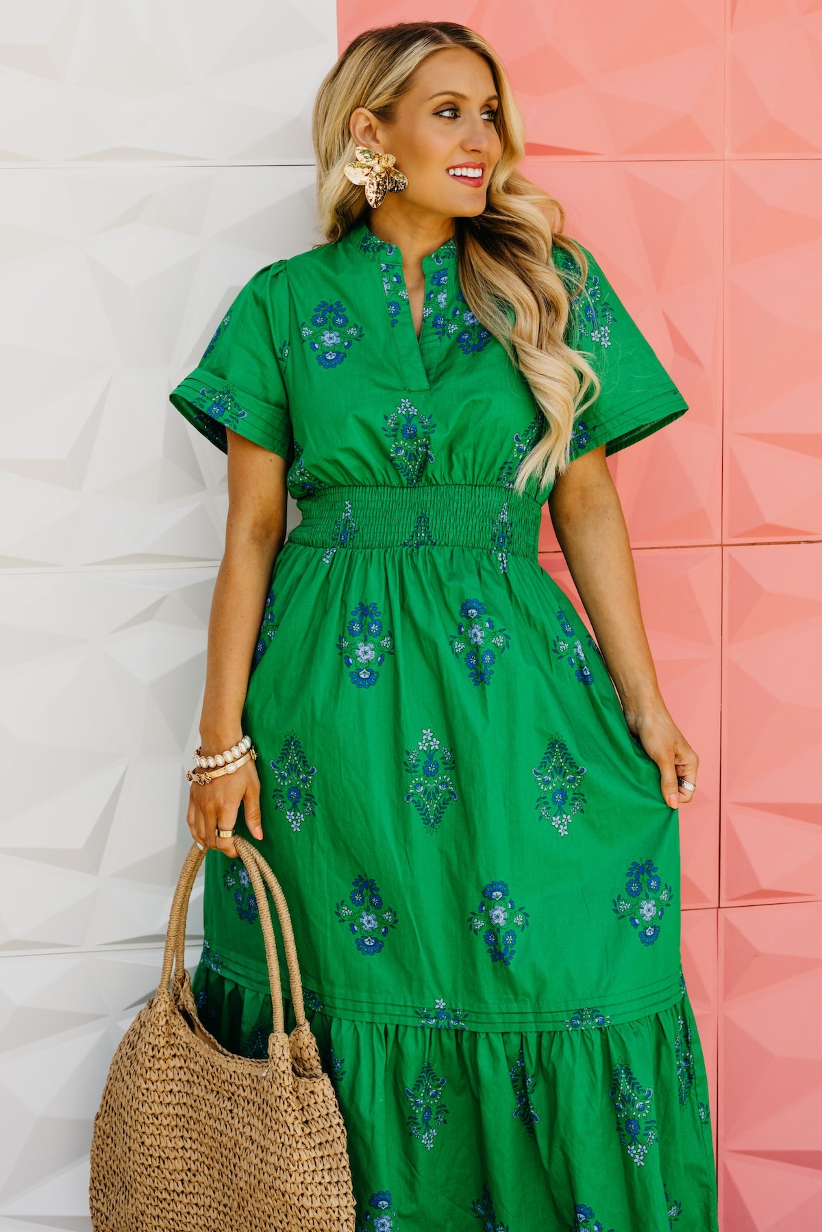 The Manuel Poplin Maxi Dress