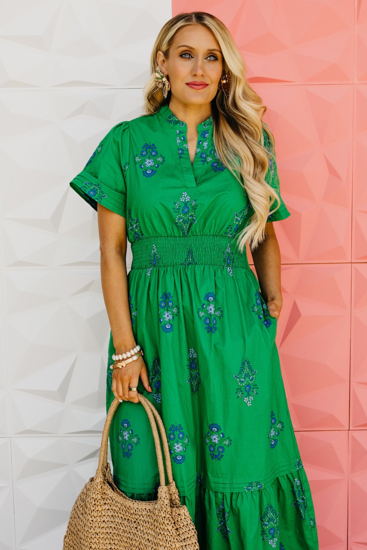 The Manuel Poplin Maxi Dress