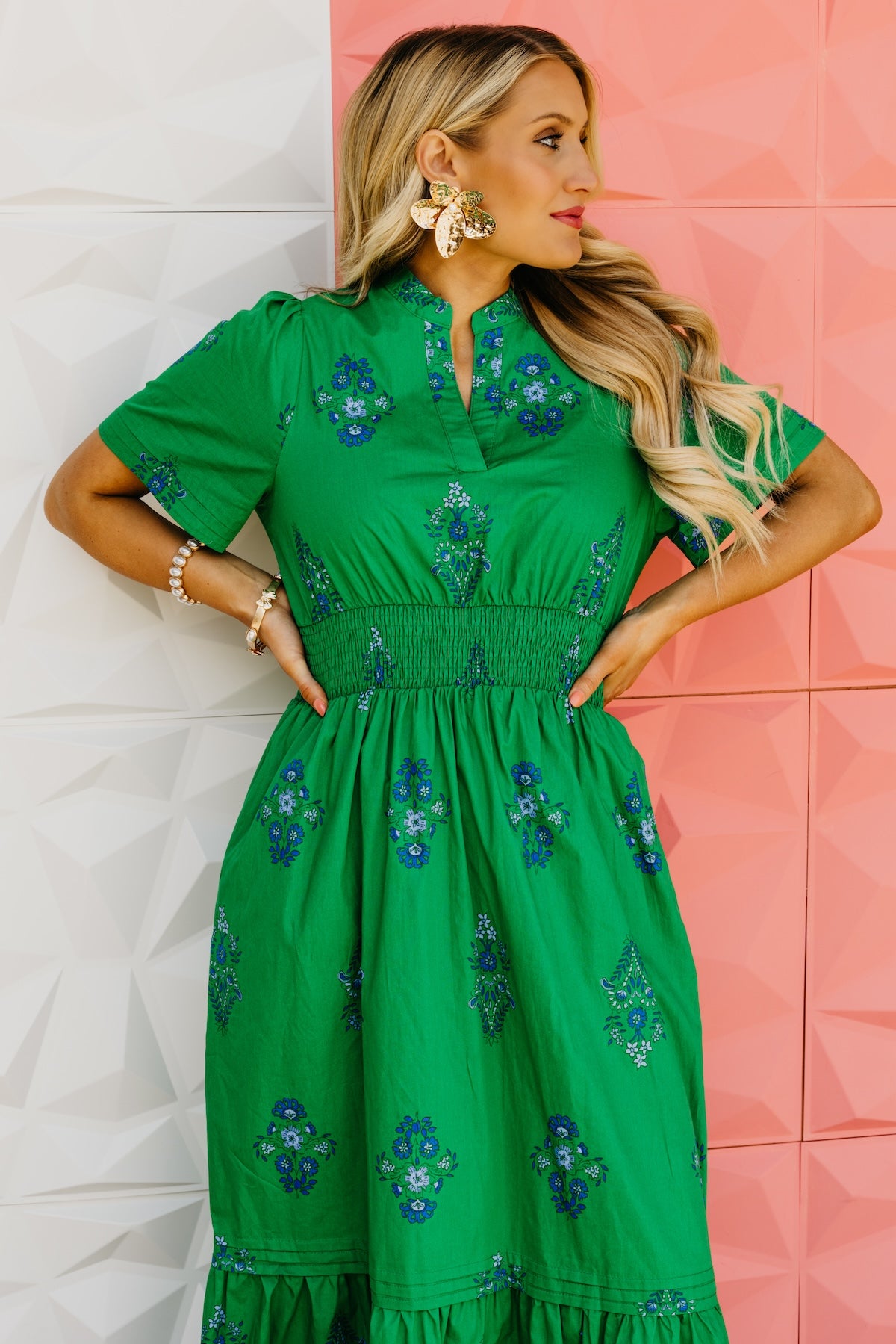 The Manuel Poplin Maxi Dress