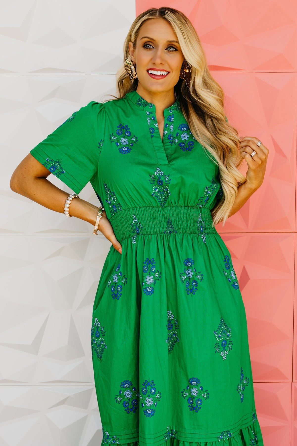 The Manuel Poplin Maxi Dress