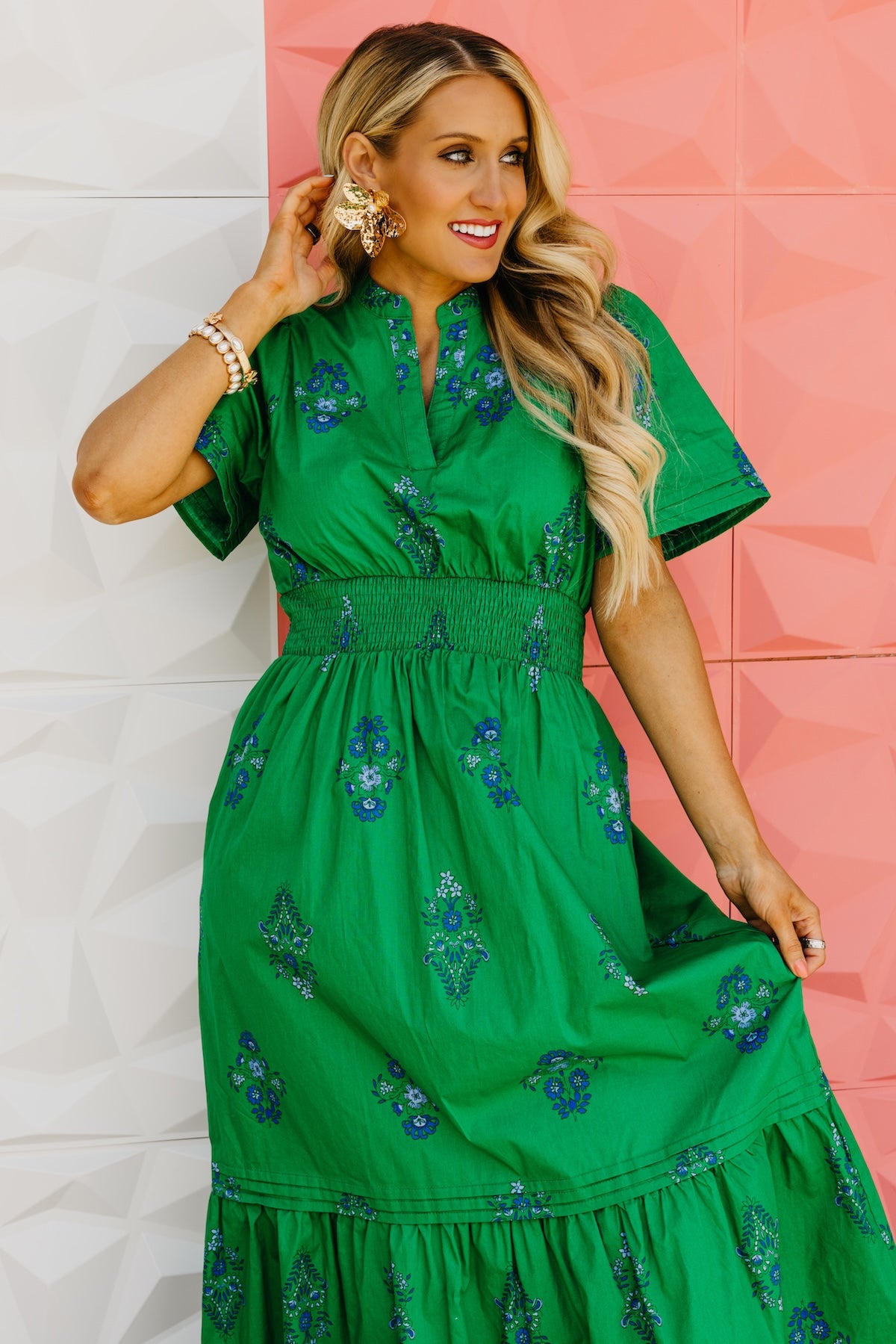 The Manuel Poplin Maxi Dress