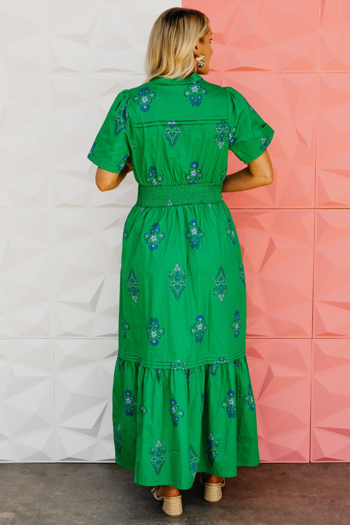 The Manuel Poplin Maxi Dress