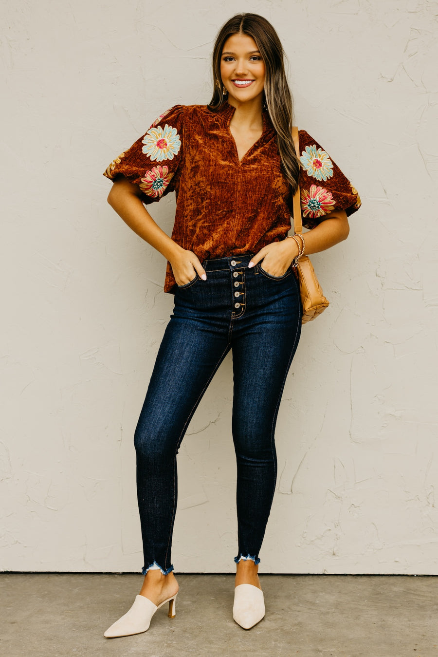 The Stetson Embroidered Felt Top